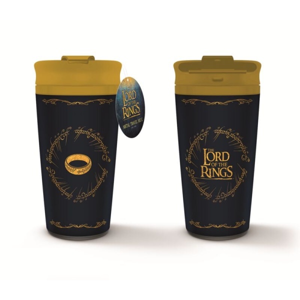 Pán prstenů Pán prstenů kávový šálek cerná/zlatá - Merchstore.cz