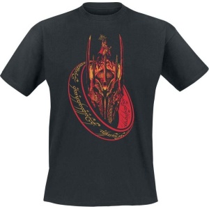 Pán prstenů Prsten Sauron Tričko černá - Merchstore.cz