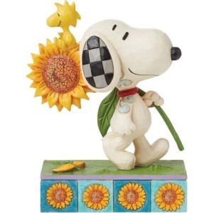 Peanuts Figurka Snoopy Sunflower Sberatelská postava vícebarevný - Merchstore.cz