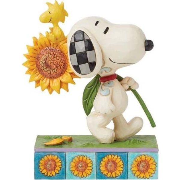 Peanuts Figurka Snoopy Sunflower Sberatelská postava vícebarevný - Merchstore.cz