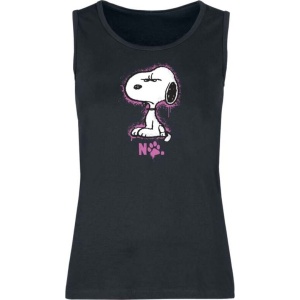 Peanuts Snoopy - No Dámský top černá - Merchstore.cz