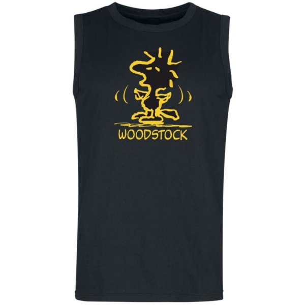 Peanuts Woodstock Tank top černá - Merchstore.cz