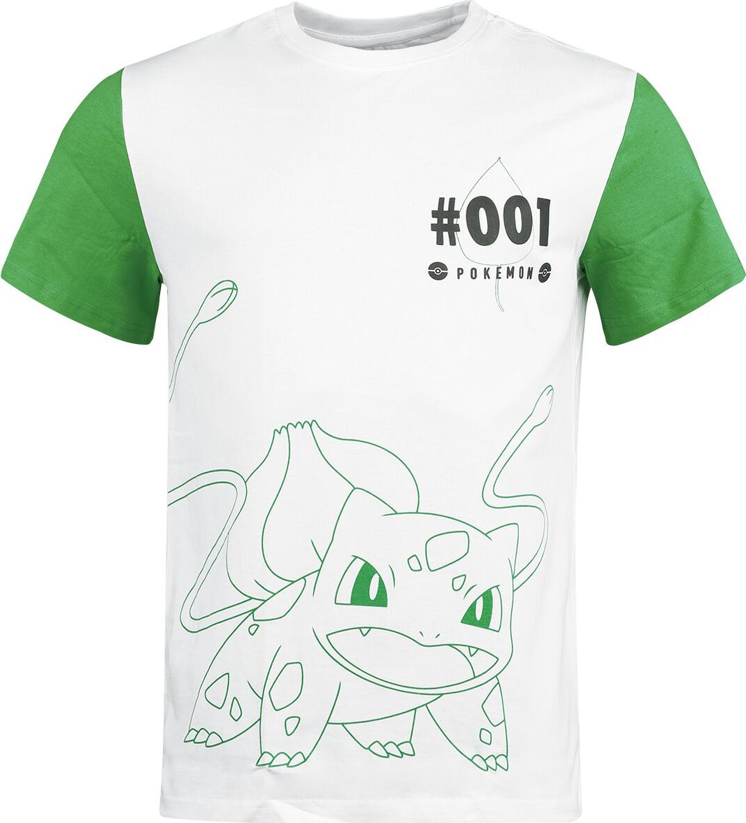Pokémon Bulbasaur Tričko zelená - Merchstore.cz Pokémon Bulbasaur Tričko zelená - Merchstore.cz