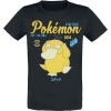 Pokémon Enton - Vintage Tričko černá - Merchstore.cz