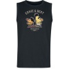 Sesame Street Bert and Ernie Tank top černá - Merchstore.cz