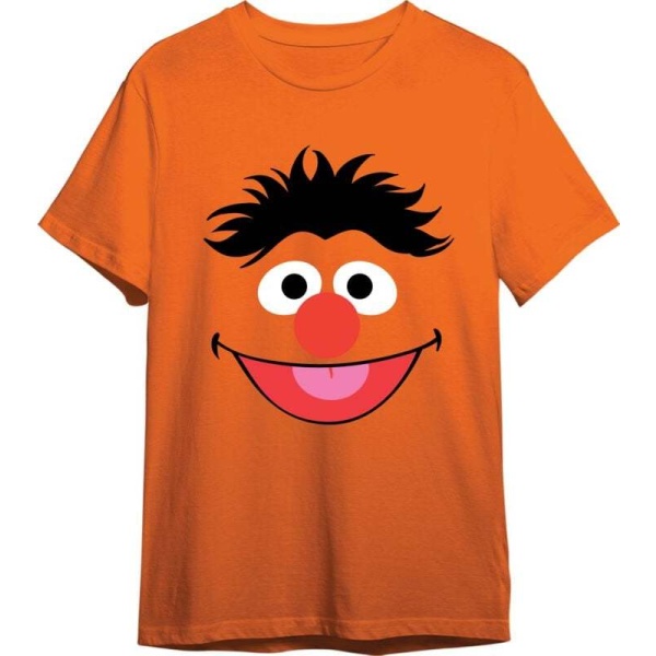Sesame Street Ernie Tričko oranžová - Merchstore.cz