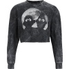 Sesame Street Ernie und Bert - Moon Light Dámská mikina šedá - Merchstore.cz
