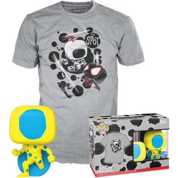 Spider-Man Pop a tričko Across the Spiderverse - The Spot (GITD) Sberatelská postava standard - Merchstore.cz