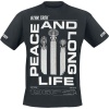 Star Trek Peace and Long Life Tričko černá - Merchstore.cz