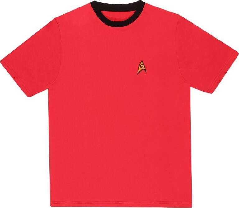Star Trek Red Uniform Tričko červená - Merchstore.cz Star Trek Red Uniform Tričko červená - Merchstore.cz