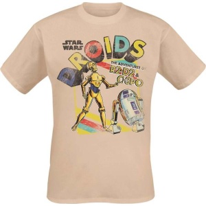 Star Wars Droids - The Adventure Tričko přírodní - Merchstore.cz