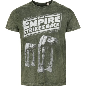 Star Wars Empire Strikes Back Tričko khaki - Merchstore.cz
