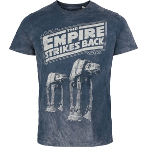 Star Wars Empire Strikes Back Tričko modrá - Merchstore.cz