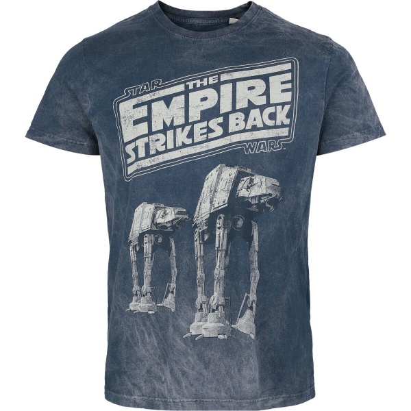 Star Wars Empire Strikes Back Tričko modrá - Merchstore.cz