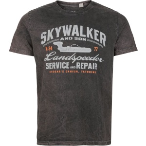 Star Wars Skywalker Tričko šedá - Merchstore.cz
