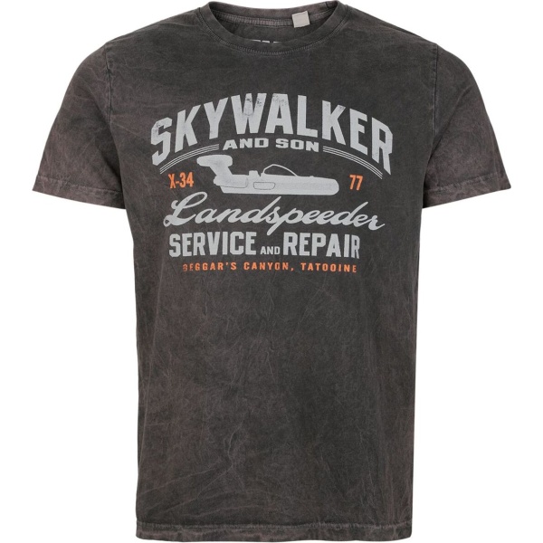 Star Wars Skywalker Tričko šedá - Merchstore.cz
