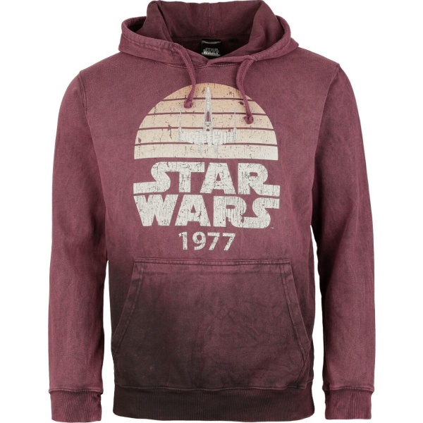 Star Wars X-Wing Mikina s kapucí červená - Merchstore.cz
