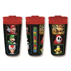 Super Mario Characters kávový šálek vícebarevný - Merchstore.cz
