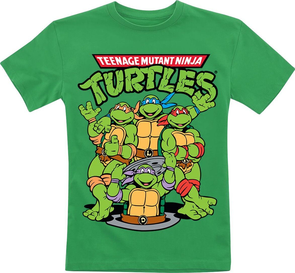 Teenage Mutant Ninja Turtles Kids - Group detské tricko zelená - Merchstore.cz Teenage Mutant Ninja Turtles Kids - Group detské tricko zelená - Merchstore.cz