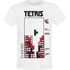 Tetris Tričko bílá - Merchstore.cz
