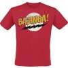 The Big Bang Theory Bazinga Tričko červená - Merchstore.cz