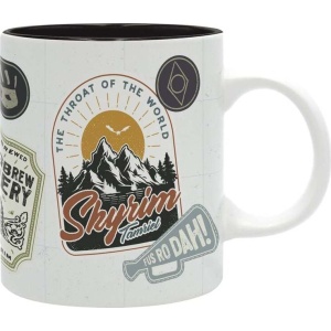 The Elder Scrolls V - Skyrim Badges Hrnek vícebarevný - Merchstore.cz