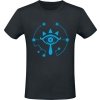 The Legend Of Zelda Sheika Symbol Tričko černá - Merchstore.cz