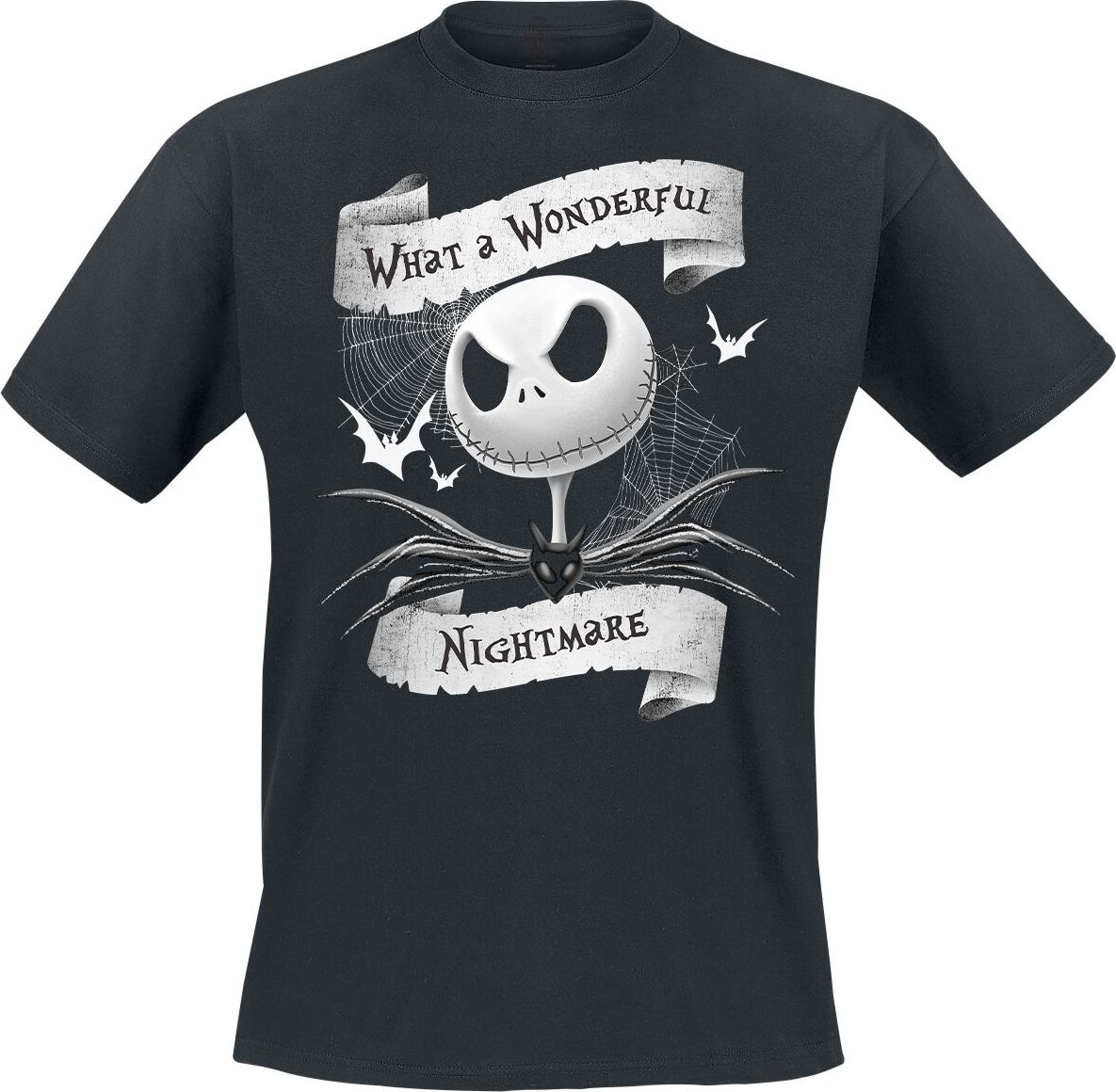 The Nightmare Before Christmas What A Wonderful Nightmare Tričko černá - Merchstore.cz The Nightmare Before Christmas What A Wonderful Nightmare Tričko černá - Merchstore.cz