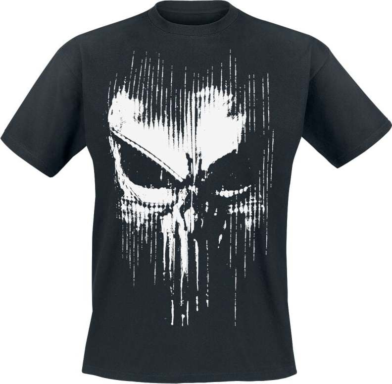 The Punisher Abstract Skull Tričko černá - Merchstore.cz The Punisher Abstract Skull Tričko černá - Merchstore.cz