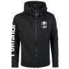 The Punisher Logo Skull Mikina s kapucí na zip černá - Merchstore.cz