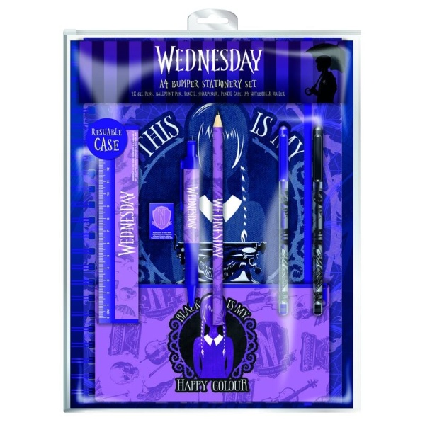 Wednesday Sada písacích potrieb Bumper Sada psacích potreb vícebarevný - Merchstore.cz