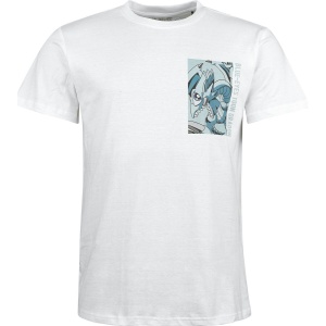 Yu-Gi-Oh! Blue Eyes Toon Dragon Tričko bílá - Merchstore.cz