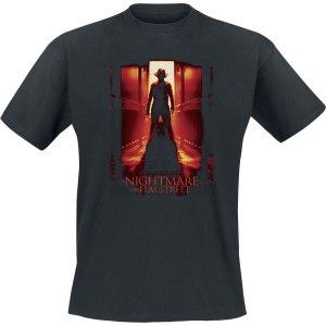 A Nightmare on Elm Street He Knows Where You Sleep Tričko černá - Merchstore.cz