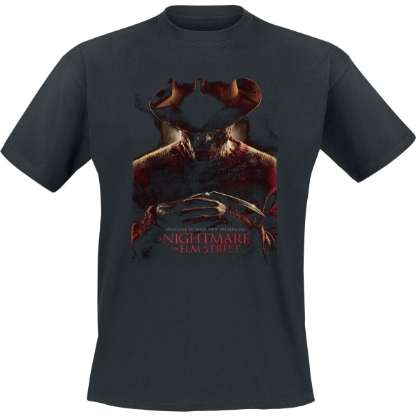 A Nightmare on Elm Street Welcome To Your New Nightmare Tričko černá - Merchstore.cz