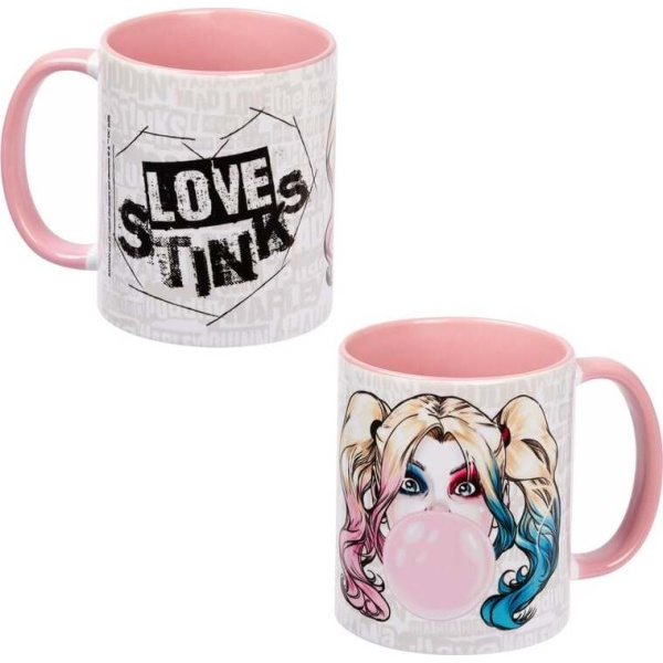 Batman Harley Quinn - Love Stinks Hrnek vícebarevný - Merchstore.cz