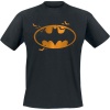 Batman Justice League - Bats Halloween Logo Tričko černá - Merchstore.cz