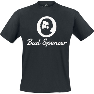 Bud Spencer Logo Tričko černá - Merchstore.cz