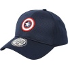 Captain America Captain Amarica Logo Baseballová kšiltovka tmavě modrá - Merchstore.cz