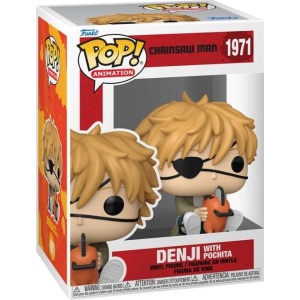 Chainsaw Man Vinylová figurka č.1971 Denji with Pochita Sberatelská postava standard - Merchstore.cz