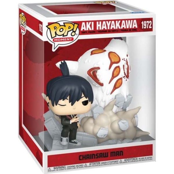 Chainsaw Man Vinylová figurka č.1972 Aki Hayakawa (Pop! Moment) Sberatelská postava standard - Merchstore.cz