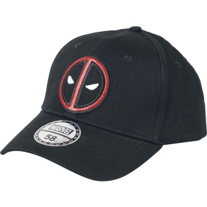 Deadpool Deadpool - Logo Baseballová kšiltovka černá - Merchstore.cz