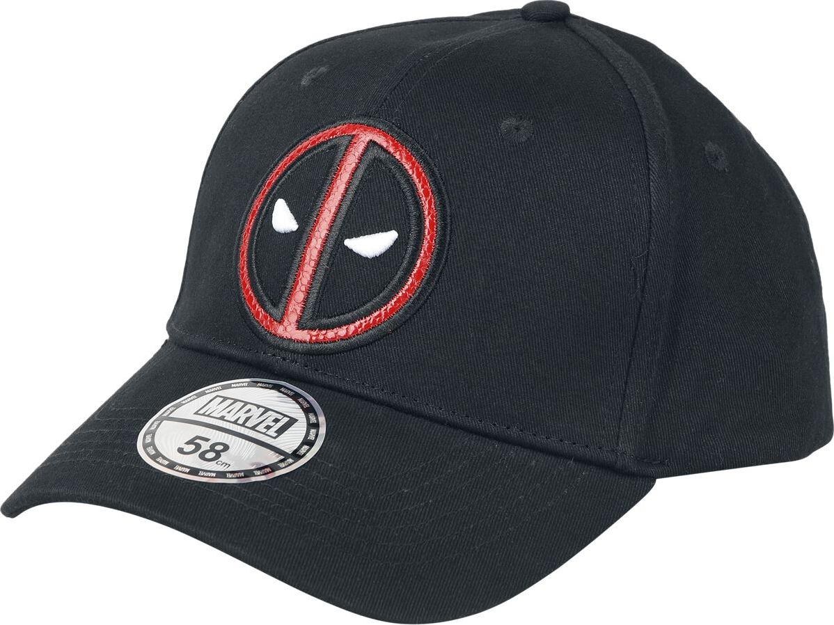 Deadpool Deadpool - Logo Baseballová kšiltovka černá - Merchstore.cz Deadpool Deadpool - Logo Baseballová kšiltovka černá - Merchstore.cz