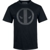Deadpool Marvel - Deadpool - Logo Tričko černá - Merchstore.cz