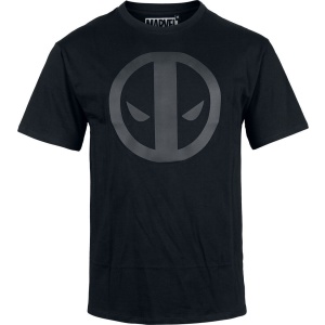 Deadpool Marvel - Deadpool - Logo Tričko černá - Merchstore.cz