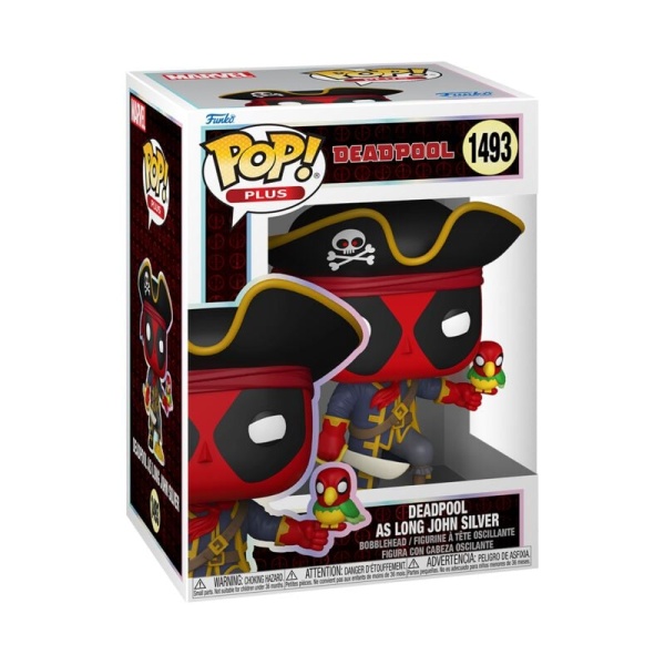 Deadpool Vinylová figurka č.1493 Deadpool as Long John Silver Sberatelská postava standard - Merchstore.cz