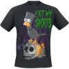 Die Simpsons Bart Raven Tričko černá - Merchstore.cz