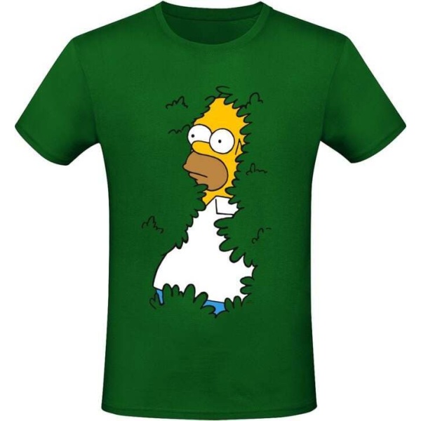 Die Simpsons Homer Tričko zelená - Merchstore.cz