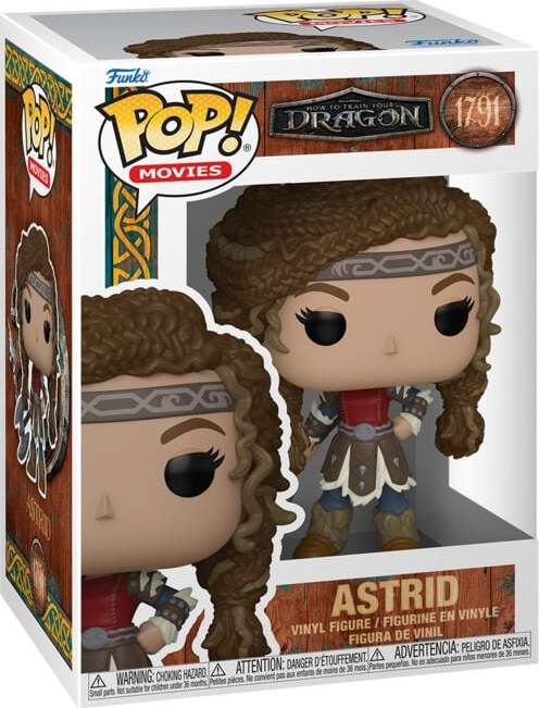 Drachenzähmen leicht gemacht Vinylová figurka č.1791 Astrid (Movies) Sberatelská postava standard - Merchstore.cz