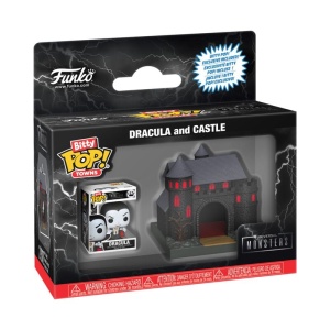 Dracula Vinylová figurka Dracula´s Castle Universal Monsters (Bitty Pop! Town) Sberatelská postava standard - Merchstore.cz