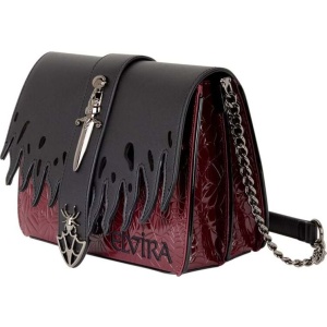 Elvira Loungefly - Elvira Dolch Taška pres rameno cerná/cervená - Merchstore.cz